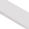 Barra magnetica porta coltelli acciaio satinato 40cm montaggio parete senza fori