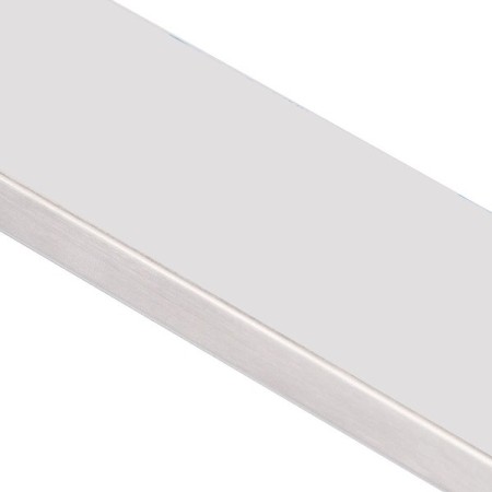 Barra magnetica porta coltelli acciaio satinato 40cm montaggio parete senza fori