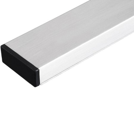 Barra magnetica porta coltelli acciaio satinato 40cm montaggio parete senza fori