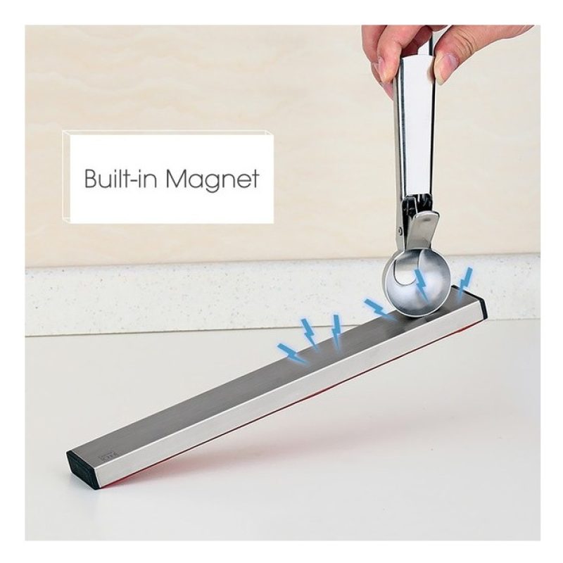 Hongu Barra magnetica porta coltelli acciaio satinato 40cm montaggi...