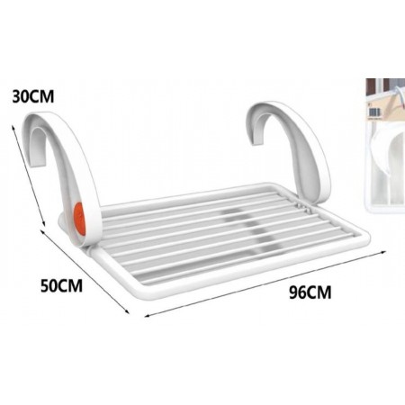 Stendibiancheria GIMI stendino da balcone metri 10 Virgola "made in Italy" panni