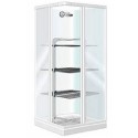 Gimi Modular 3 Stendibiancheria Da Pavimento Stendino a Torre Verticale 30 Metri