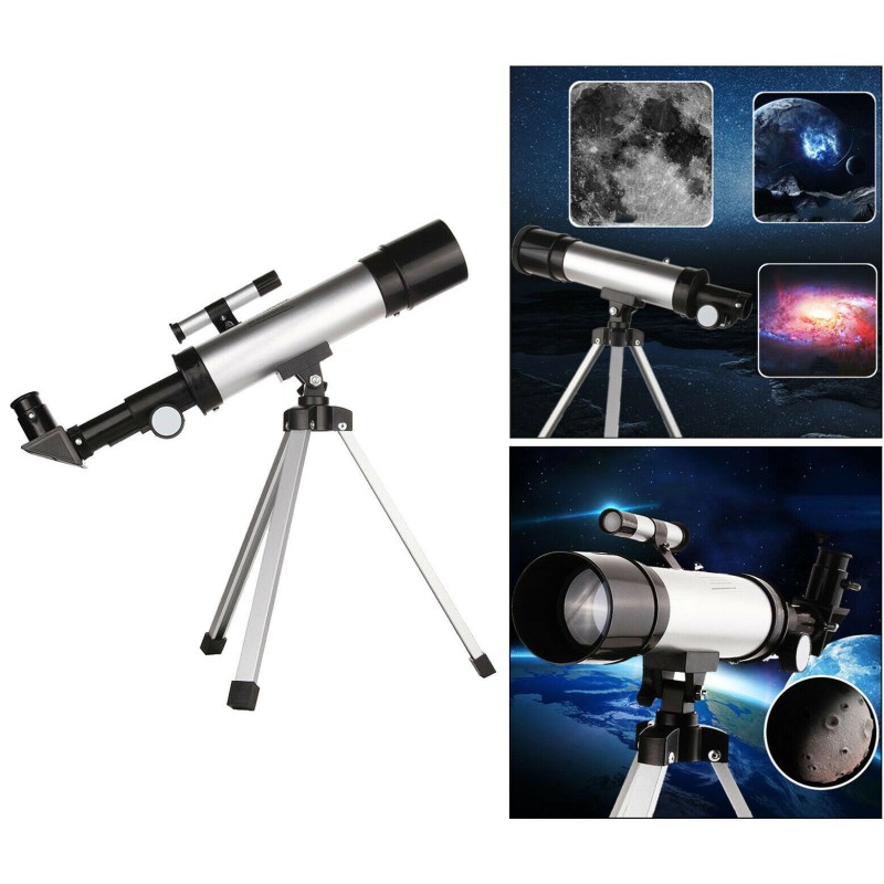 F.36050 Set telescopio riflettore astronomico con mirino monoculare treppiedi