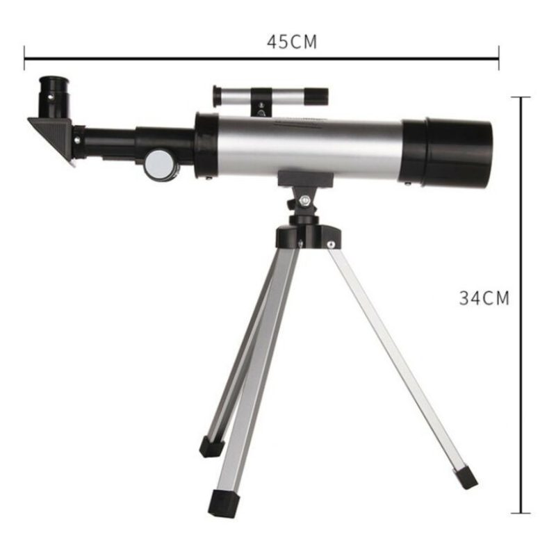 Hongu F.36050 Set telescopio riflettore astronomico con mirino mono...
