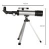 Hongu F.36050 Set telescopio riflettore astronomico con mirino mono...