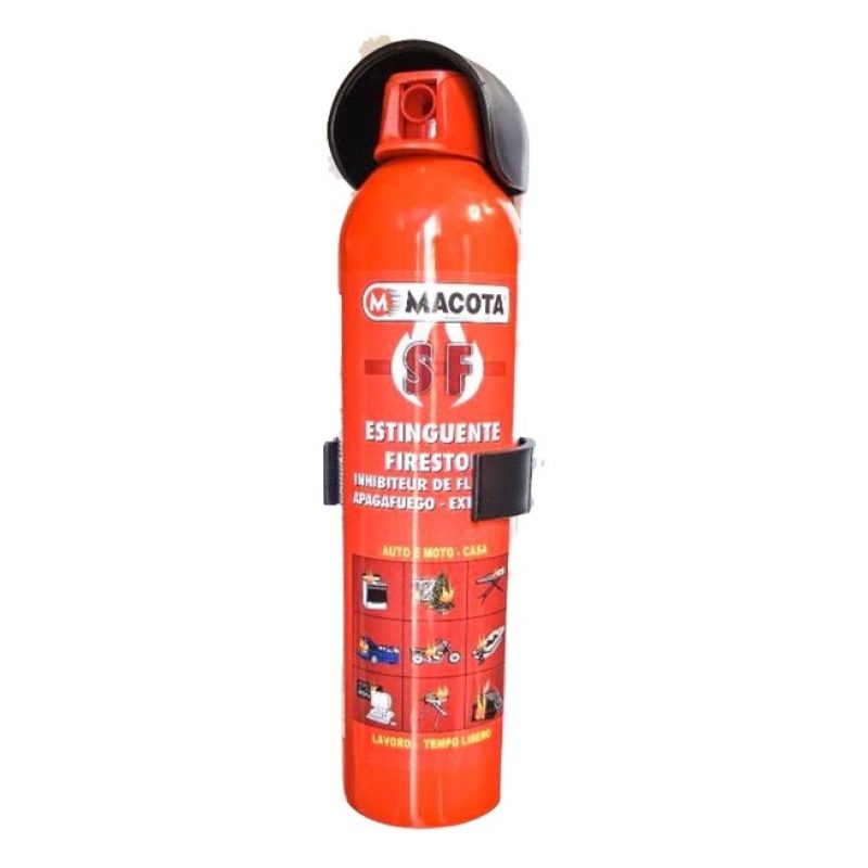 Estintore portatile da 1 kg con supporto auto barca camper camino s...