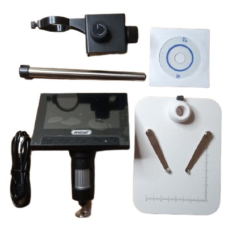Andowl Q-XW01 Microscopio con display digitale USB TF Card ingrandi...