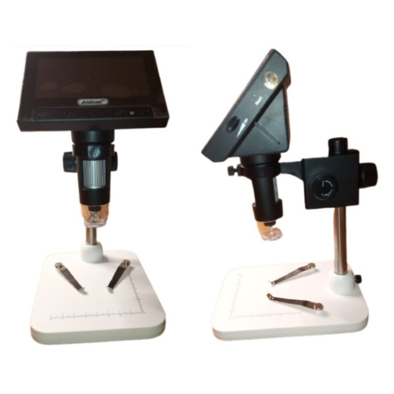 Andowl Q-XW01 Microscopio con display digitale USB TF Card ingrandi...