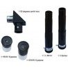 Hongu F30070M Set telescopio riflettore astronomico con mirino trep...