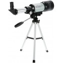 F30070M Set telescopio riflettore astronomico con mirino treppiedi e accessori