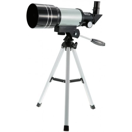 F30070M Set telescopio riflettore astronomico con mirino treppiedi e accessori