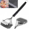 Hongu Spazzola BBQ Barbecue Grill pulizia griglia pulitore in accia...