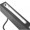 Hongu Porta coltelli da parete in acciaio portaoggetti cucina nero ...