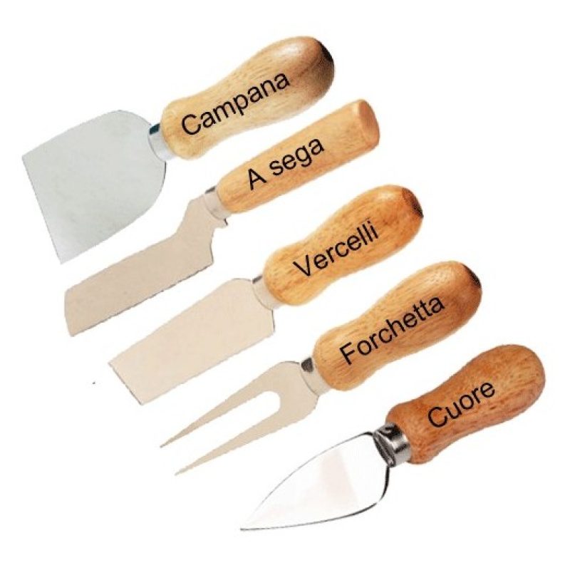 Coltelli formaggi cuore campana forchetta vercelli a sega coltello ...