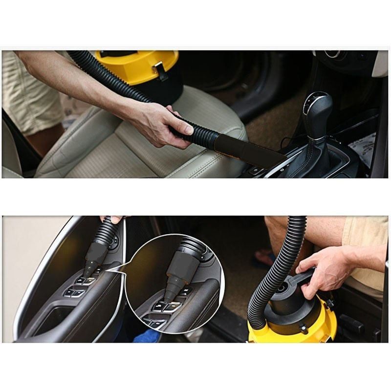 Aspirapolvere portatile con accessori auto camper presa accendisigari 12V