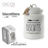 Hongu Biscottiera in ceramica barattolo salva biscotti dolci cucina...