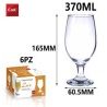 Set bicchieri calici da birra COK Zar cerveza 6 calici in vetro 37 ...