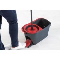 Vileda turbo smart mocio e secchio panno in microfibra manico telescopico strizza