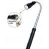 Torcia estensibile luce LED magnetica telescopica allungabile 360° magnete