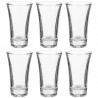 Hongu Set 6 bicchierini Florencia vetro liquore bicchieri chupito s...