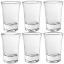Set 6 bicchierini Florencia vetro liquore bicchieri chupito shot amaro feste bar