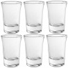 Hongu Set 6 bicchierini Florencia vetro liquore bicchieri chupito s...