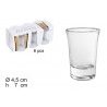 Hongu Set 6 bicchierini Florencia vetro liquore bicchieri chupito s...