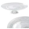 Hongu Piatto Phoenix per torte alzata in vetro trasparente 20x12cm ...