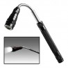Torcia estensibile luce LED magnetica telescopica allungabile 360° magnete