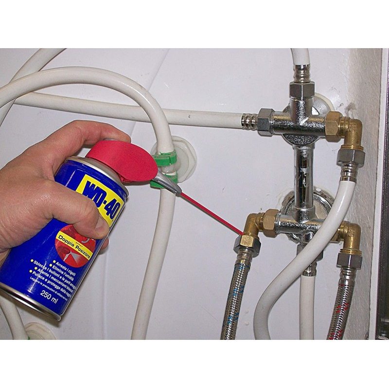 Hongu Spray multifunzione lubrificante WD-40 sbloccante 290 ml dopp...
