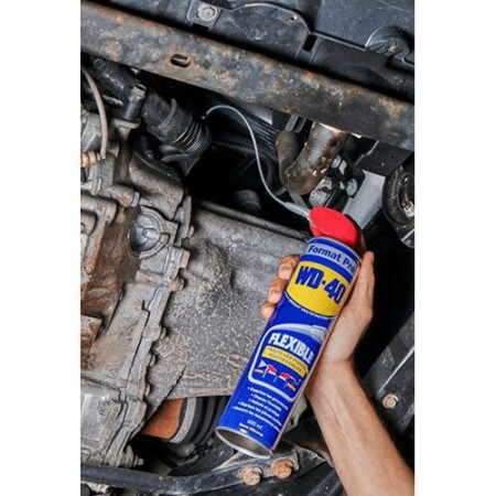 Grasso spray WD-40 Flexible 600ml lubrificante universale cannuccia regolabile