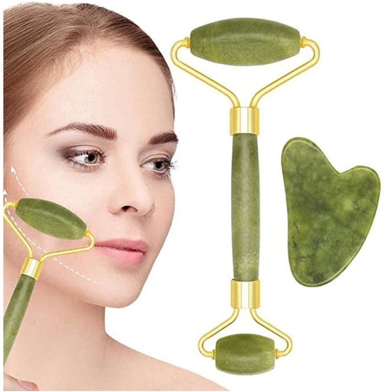 Rullo massaggio viso e corpo massaggiante circolazione quarzo pelle sensibile