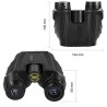 Hongu Binocolo portabile 12x25 telescopio con sacchetto di trasport...
