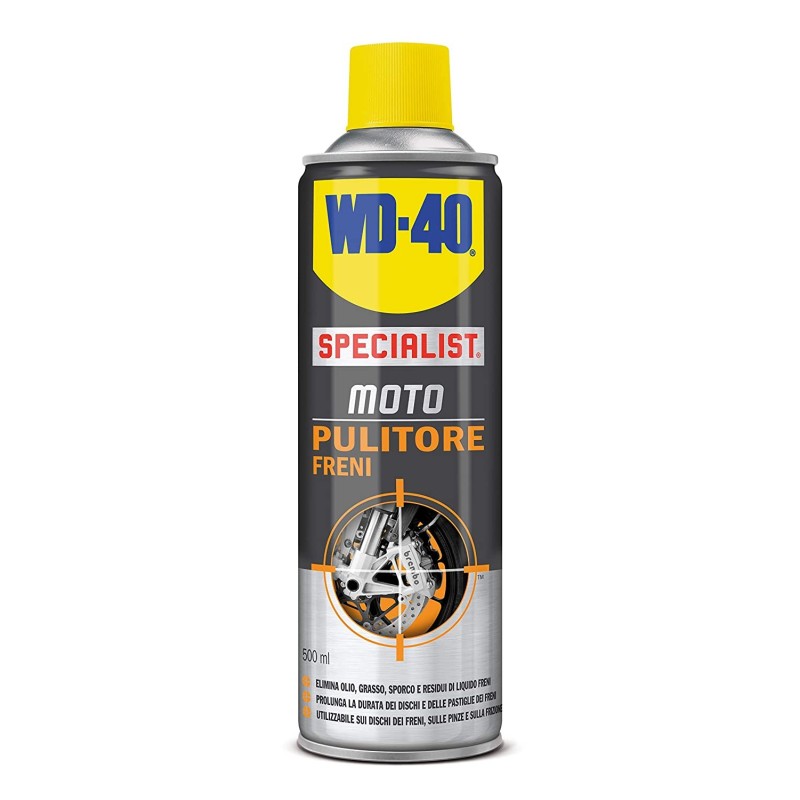 Specialist moto WD-40 pulitore pulisci pulizia per freni dischi pinze pastiglie