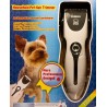 Tosatrice senza fili per cani e gatti con accessori e pettini di regolazione