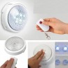Lampada a Led Pulsante Accensione con Telecomando Lampadario Luce Faretto