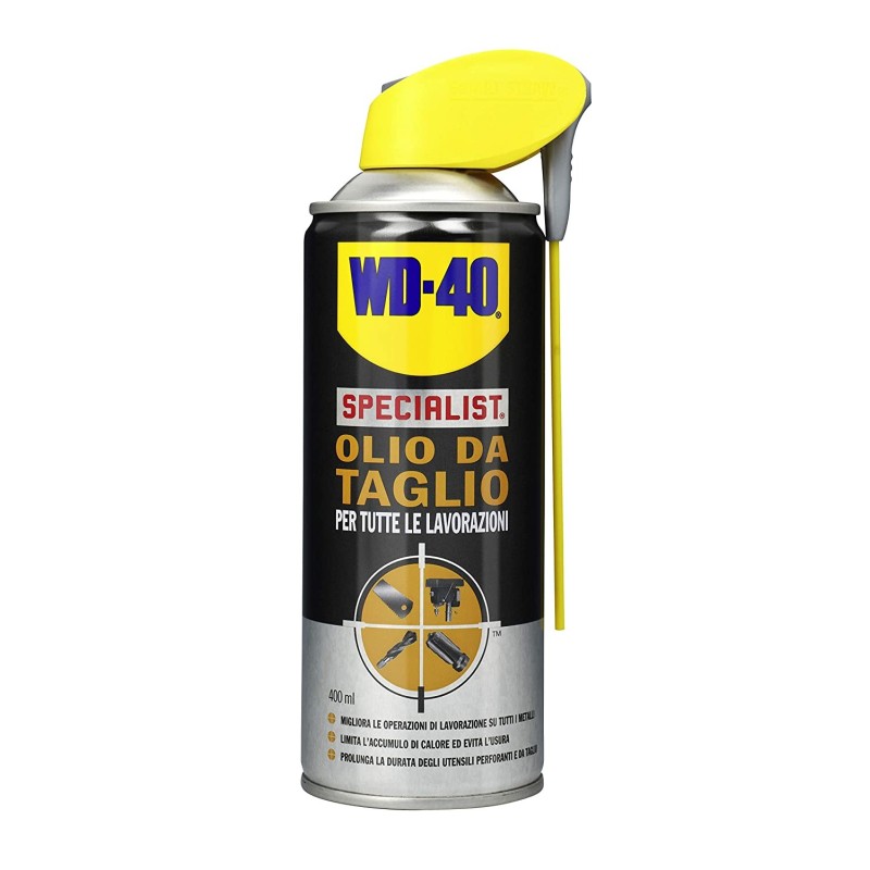 WD-40 Specialist Olio da Taglio 400 ml per tutte le lavorazioni metallo utensili