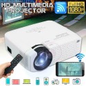 Proiettore LED Ultra HD WIFI 3D wireless D40W casa Cinema 1600LM Supporto Q-A16