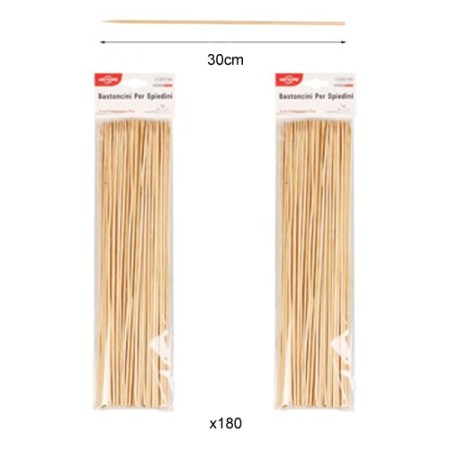 Spiedini in legno BBQ kebab fruit fontana di cioccolato fonduta stick barbacue