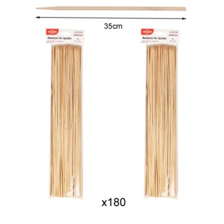 Spiedini in legno BBQ kebab fruit fontana di cioccolato fonduta stick barbacue