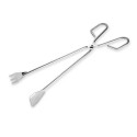 Pinza cucina barbecue acciaio forbici set BBQ carne pesce utensili 31 / 39 cm