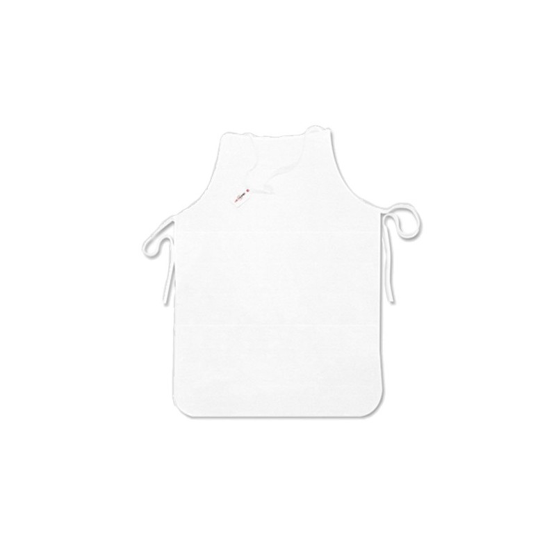 Grembiule da cucina paravanti per pizzeria bar chef cuoco bianco 79x58 cm