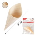 Eco coppette coni medi finger food legno di pino ciotole buffet porta riso