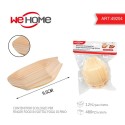 Eco coppette barchette medi finger food legno di pino ciotole buffet porta riso