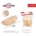 Eco coppette barchette medi finger food legno di pino ciotole buffet porta riso