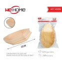 Eco coppette barchette medi finger food legno di pino ciotole buffet porta riso