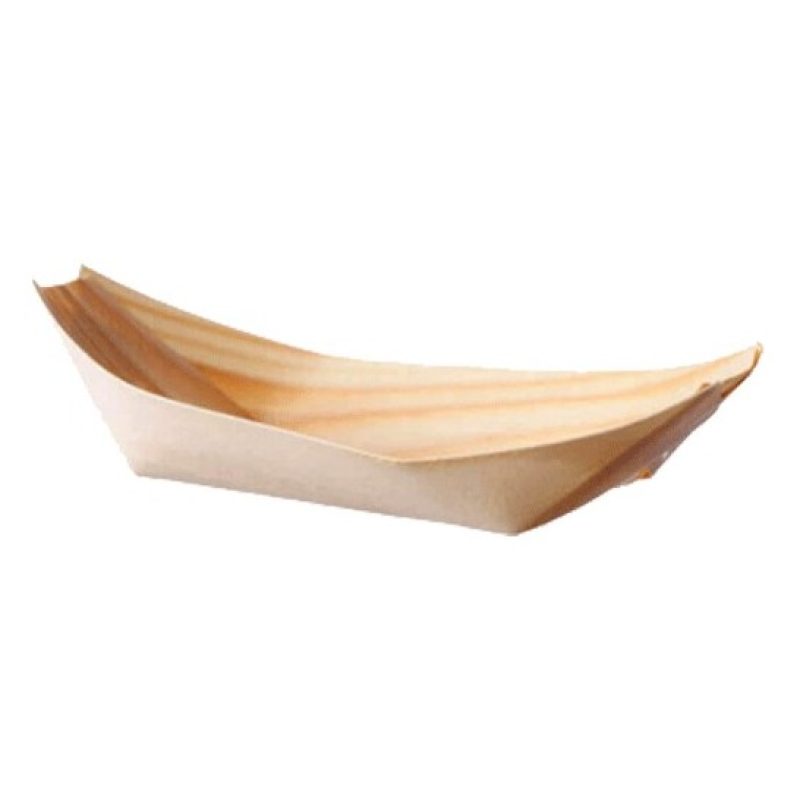 Hongu Eco coppette barchette medi finger food legno di pino ciotole...