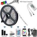 Striscia luci led RGB 5m app smart casa strip bobina tv luce cucina feste gaming