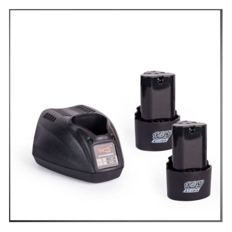 Hongu Set Trapano e avvitatore batteria litio valigetta 18v no fili...