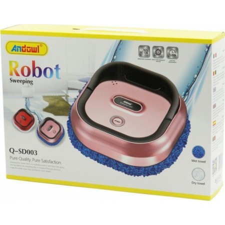 Robot pulisci lava pavimenti umidificatore Andowl Q-SD003 aspirapolvere